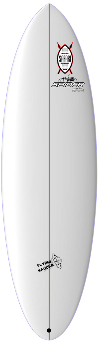 Flying Saucer - Alternative - Fun Board – Safari Surfboards