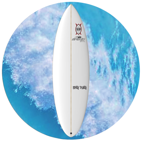 Performance twin fin surfboard deals